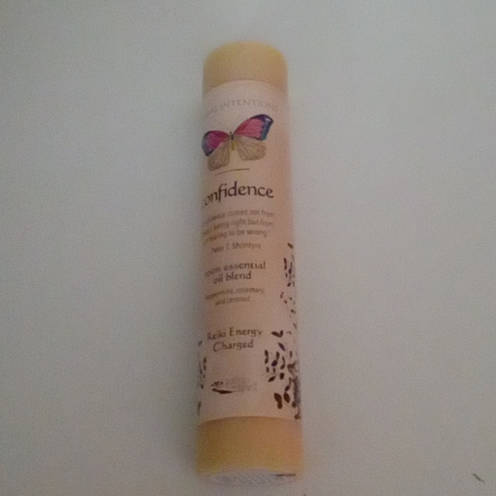 Herbal Intentions Reiki Confidence Candel NEW